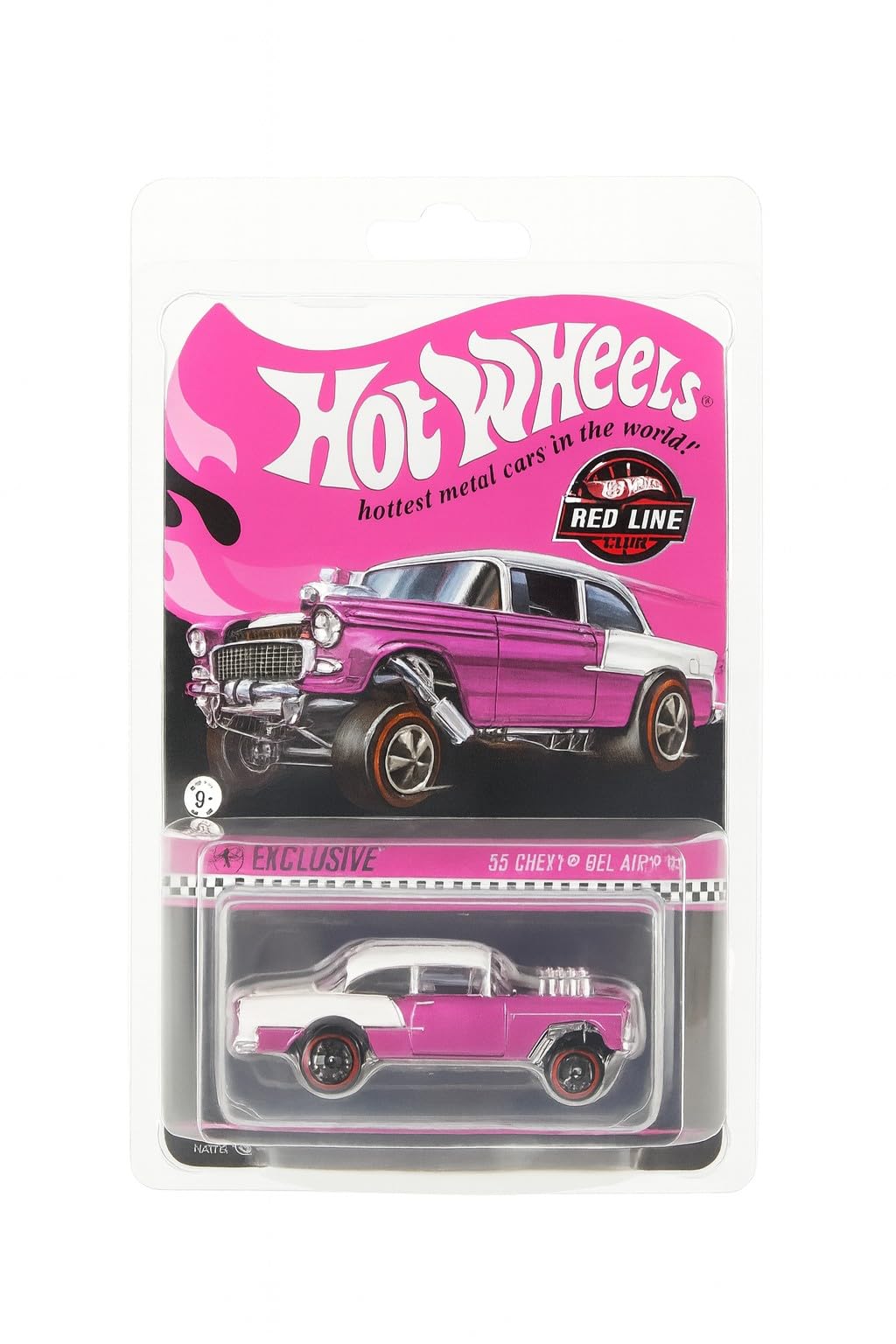 Hot Wheels RLC Exclusive ’55 Chevy Bel Air Gasser Pink