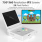 Miyoo Mini Flip Retro Handheld Game Console, 2.8 Inch 750*560 IPS Screen, Portable Linux Emulator Handheld, Gift for Men & Women, Black