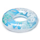 Intex Inflatable Clear Color Swim Tubes Blue