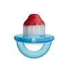 Itzy Ritzy Silicone Teensy Teether - Flexible, Soft & Hollow Baby Teething Toy with Easy-to-Hold Handle - Designed for Ages 3 Months and Up (Hero Pop)