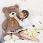 Tezituor Big Teddy Bear,40'' Giant Stuffed Animal Plush Toys,Life Size Teddy Bear Plushie Gifts for Adult & Children Kids Boys Girls or Kids,Soft Bear