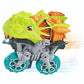Dinosaur Toys, Create A Dinosaur World Road Race Track Set, Flexible Track Playset and 2 pcs Cool Dinosaur car Shells for 3 4 5 6 Year & Up Old boy