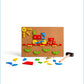 Bigjigs Toys Pin-a-Shape Set | Tap Art Kit with Pin Board & Wooden Shapes | Kids Peg Toy with Mini Hammer | Toddler Montessori Game | Educational