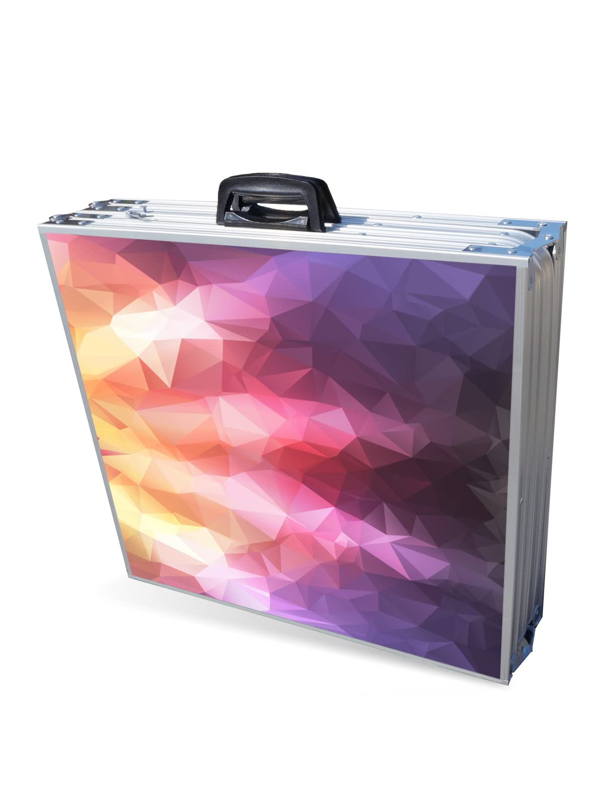 PARTYPONG 8 Foot Folding Beer Pong Table - Prism Edition