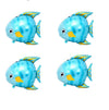 4PCS Tropical Fish Balloon Sea Animal Aluminum Foil Balloons Party Decorations for Ocean Theme Birthday Party Animal Theme Party Decor