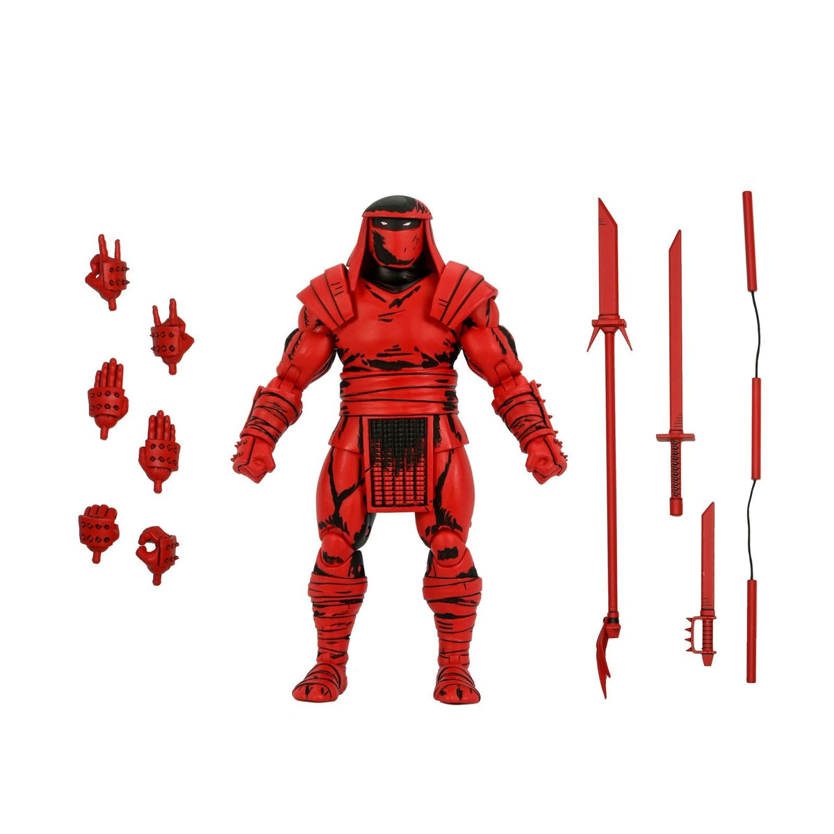 NECA - Teenage Mutant Ninja Turtles (Mirage Comics) - 7" Scale Action Figure - Red and Black Foot Assassin