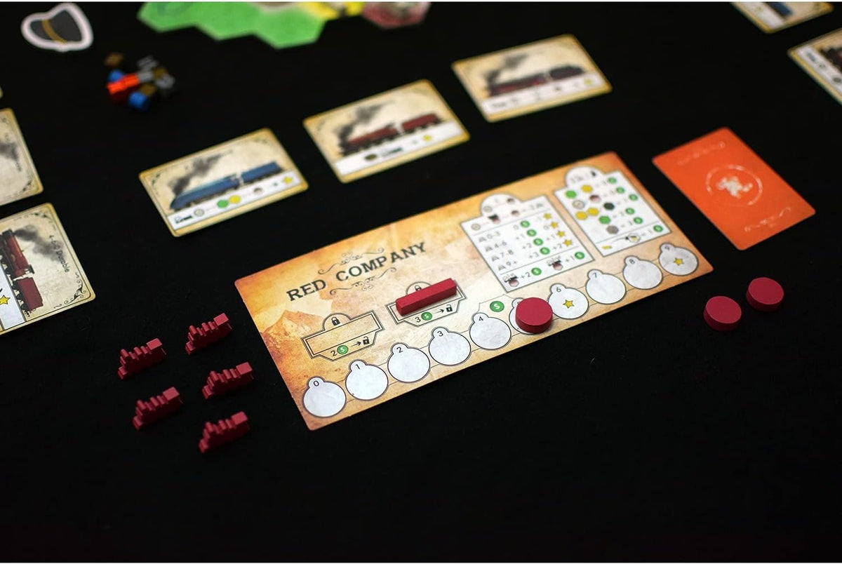 Archona Games Small Railroad Empires - Red Company, Multi