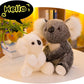 NatureMan Koala Bear Stuffed Plush Animal Simulation Koala Doll Toy Gift for Kids (Gray,11inch
