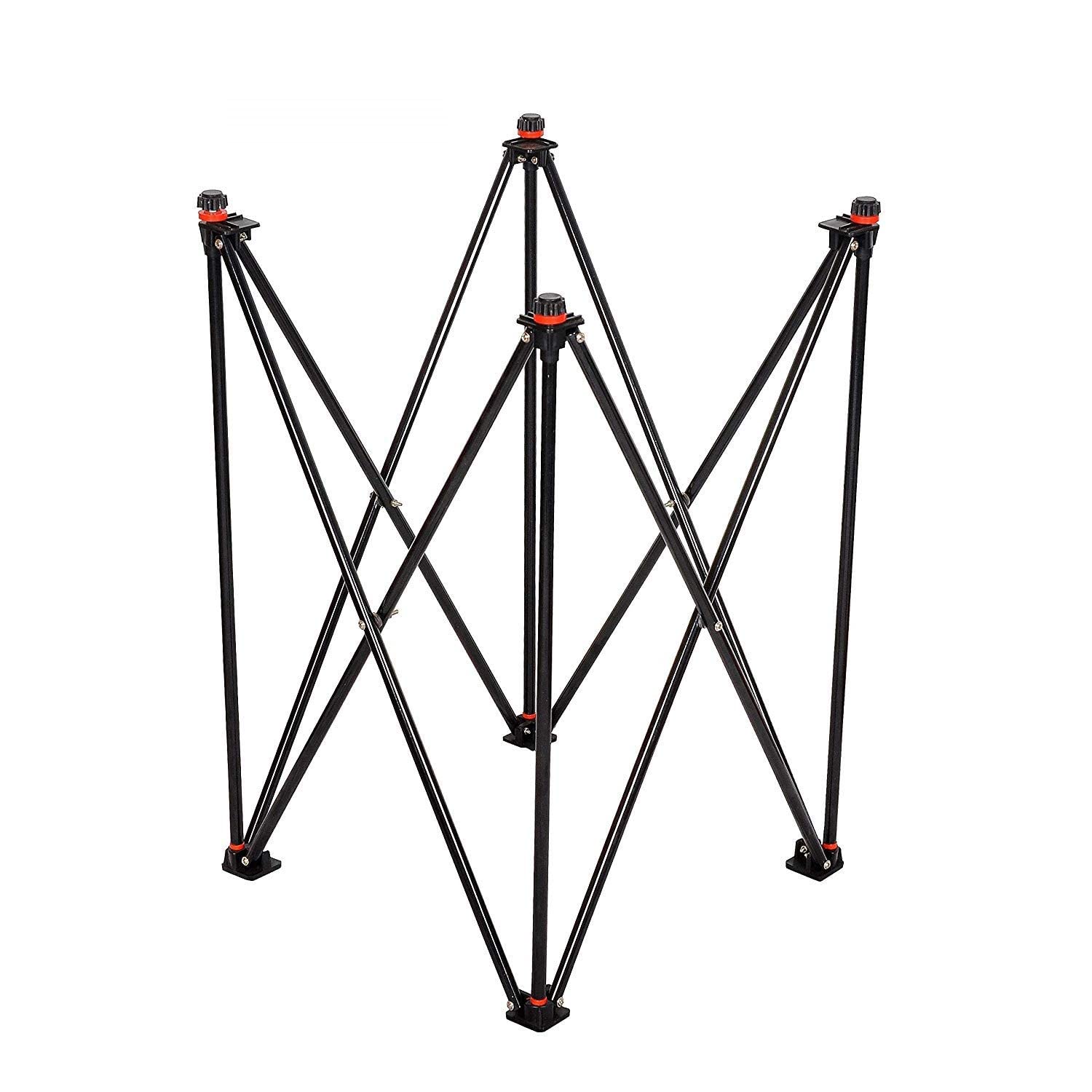 KORNERS Foldable Height Adjustable Carrom Board Stand Professional Easy Fold Hydraulic Premium Quality for Carom