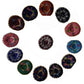 EMISA Set of 5 MINI Charro Hats, Mexican, MINI, Sombrero, Hats, Party Decoration, 5 DE Mayo, Mariachi