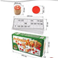 Eksmo Russian Lotto Board Games - Russian Bingo Games for Family - Tambola Kit of Wood Barrels Bingo Cards Chips - Juego De Loteria Game Rusa - Loto