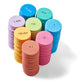 hand2mind Soft Foam Place Value Disks 8 Values, Counting Chips for Kids, Math Counters Kindergarten, Math Teacher Supplies, Base 10 Math Manipulatives