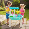 Grow’n Up® Splash N Slide Fun Water Table, Sturdy Table for Toddlers, Backyard Oasis, STEM, Summer Adventure kit, Ages 1.5-4