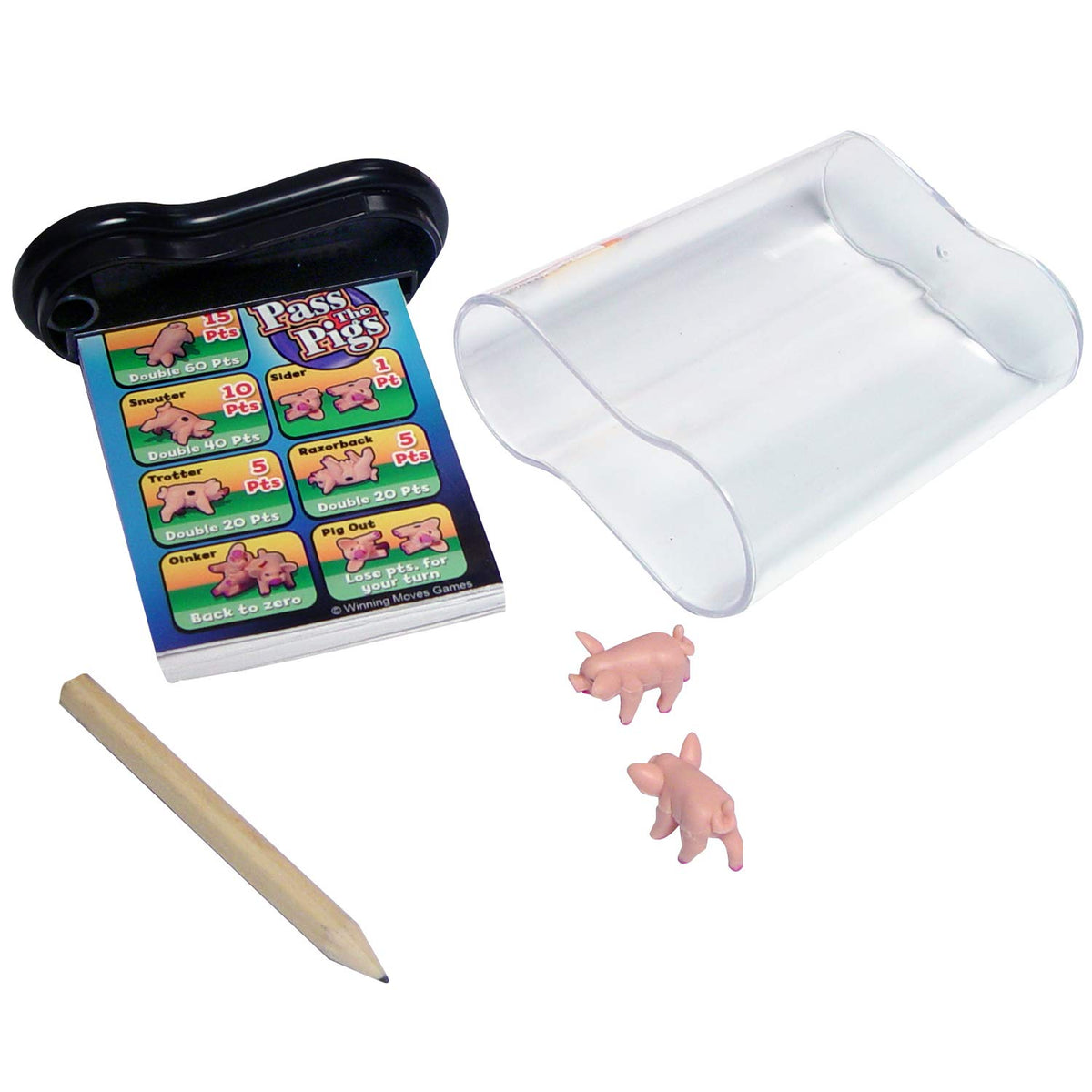 Pass the Pigs, Hilarious Pig Dice Game by Winning Moves Games USA