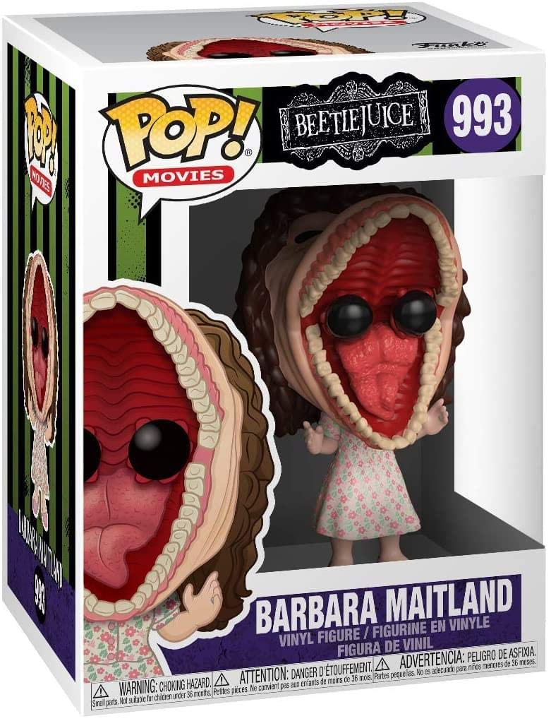 Funko POP Movies: Beetlejuice- Barbara Transformed, Multicolor, 3.75 inches