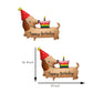 2 PCS Dog Foil Balloons Dachshund Dog Mylar Balloons Cute Puppy Balloon for Dogs Theme Birthday Party Decorations