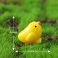 MAOMIA 27 Pcs Miniature Retro Chicken Coop Mini Family Chicken Egg Nest for Garden, Micro Landscape, Home Terrarium, Crafts, Cake Toppers, Dollhouse