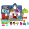 Fisher-Price Little People Toddler Toy Friends Together Play House, Learning Playset with 10 Pieces for Preschool Pretend Play Kids Ages 1+ Years