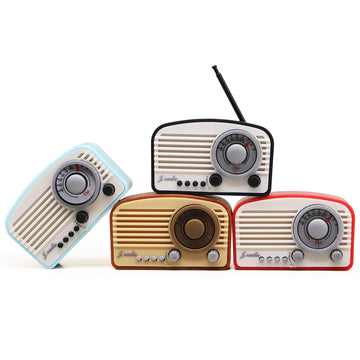 Dollhouse Miniature Radio Model, Mini Living Room Radio, Room Box Supply Radio with Antenna that can be Raised, for Dollhouse Miniature Accessories