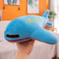 Xshelley 15.7inch Airplane Plush Toys Airplane Plush Stuffed Pillow Model Toy,Gifts Birthday for Kids (Blue)
