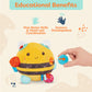 B. toys Fuzzy Buzzy Bee Sensory Plush Baby Toy, Interactive Bee, Softtoys