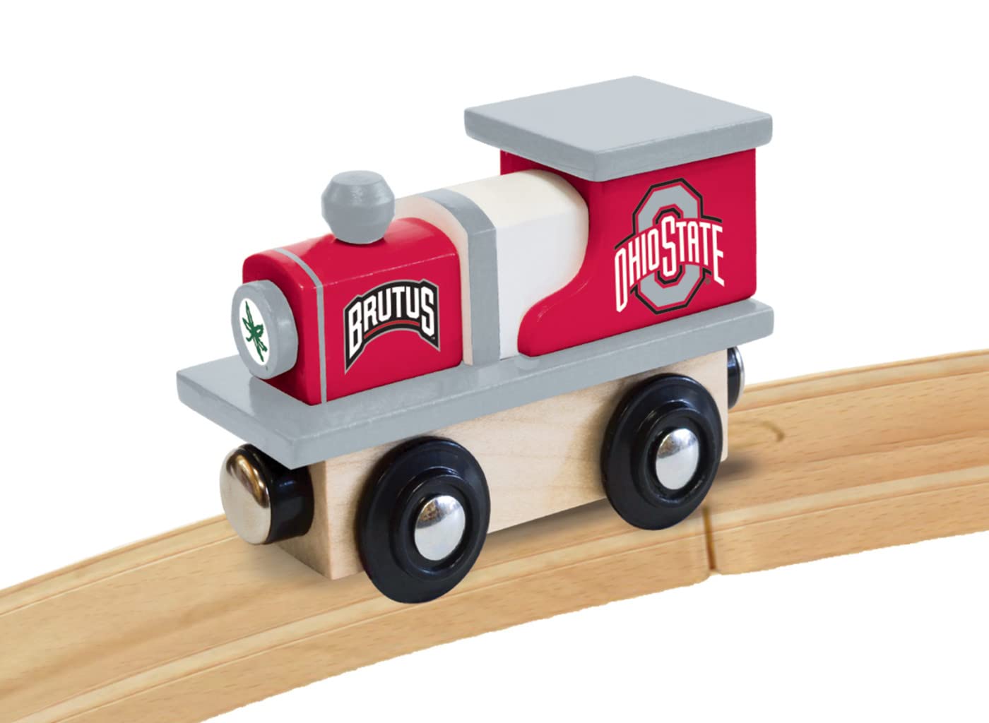 MasterPieces NCAA Ohio State Buckeyes Real Wood Toy Train Engine