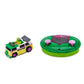 Teenage Mutant Ninja Turtles 3" Micro Shell Racers, Donatello, Ages 5+ - 2.4 Ghz Rc Vehicle with Turtle Half Shell Controller - Collect All 4!
