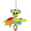 LAMAZE Clip On Car Seat and Stroller Toy - Buzzy The Bee - Crinkle Car Seat and Stroller Toys - Sensory Travel Toys for Babies - Infant Toys Ages 0