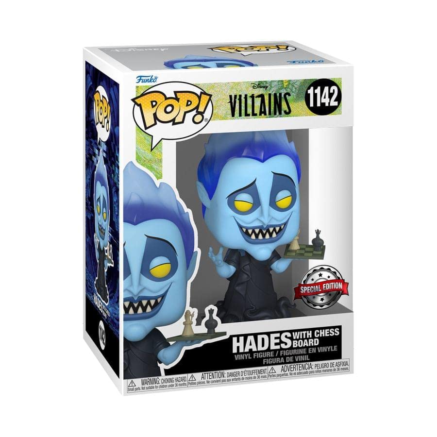 Funko Disney Hercules POP | Hades with Chess Board