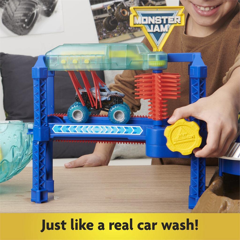 Monster Jam 6060518 MNJ VHP 1t64 Power Wash Playset GML