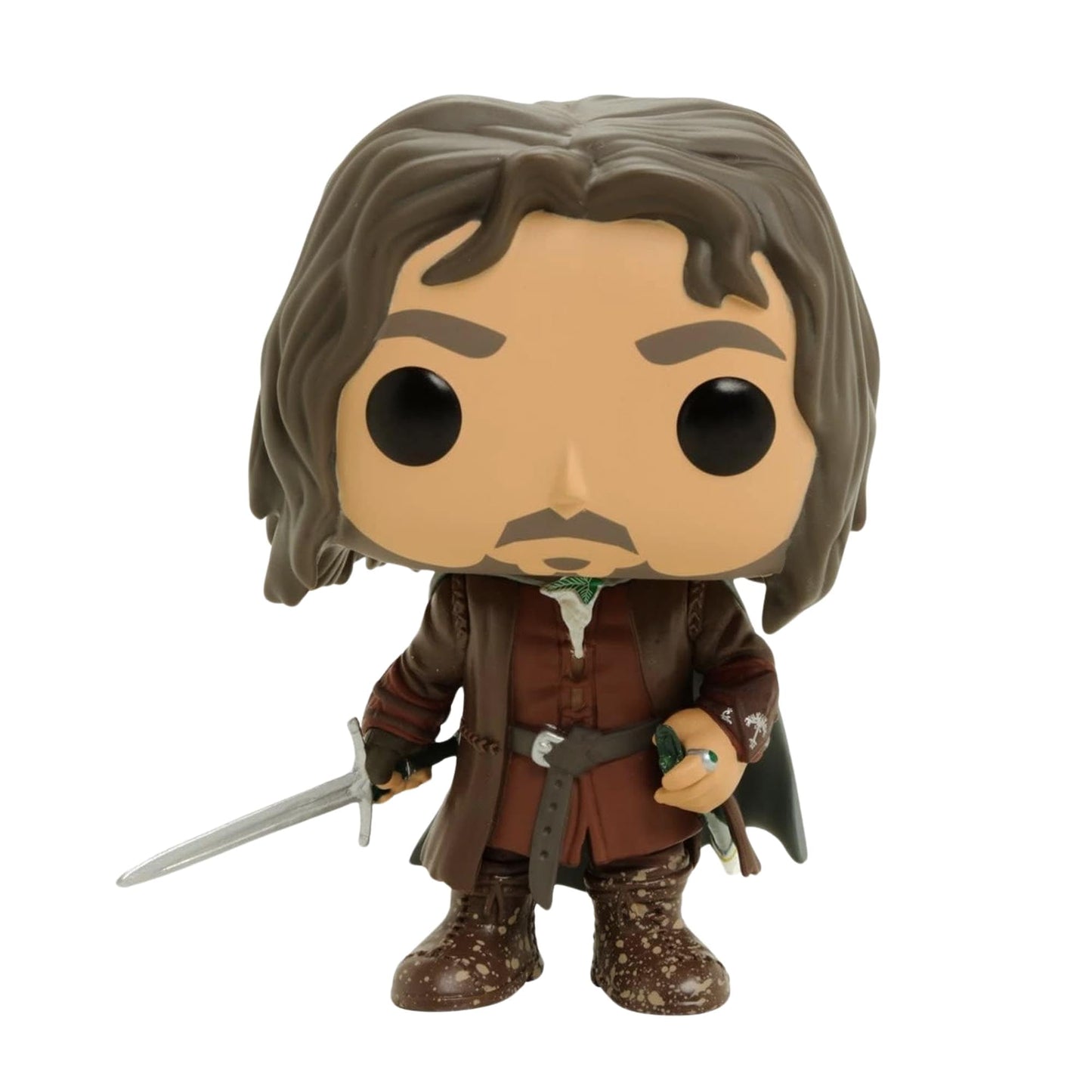 Funko POP! Movies: Lord of The Rings/Hobbit - Aragorn Collectible Figure , Brown