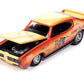 1969 Pontiac GTO Orange & Cream Fade w/Graphics Arnie The Farmer Beswick Racing Champions Mint 2023 Release 1 Limited Edition 2500 Pieces Worldwide