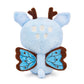 Plush Deer- Dottie the Dainty Deer-Fly by PlushGoals | Blue Fawn with Butterfly Wings | Spring, Easter, Fairycore Gift for Kids, Women & Toy