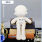 niannyyhouse 10cm 13cm 15cm 20cm 30cm 40cm Plush Doll Plain Glossy Standing Sitting Humanoid Stuffed Toys Dress Up Wearable Clothing (30cm-Without