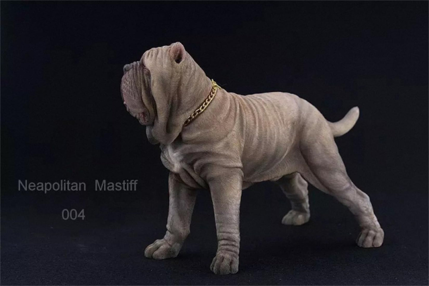 Lana Toys 1:6 Scale Neopolitan Mastiff Dog Figure Realistic Neapolitan Mastiff Animal Model