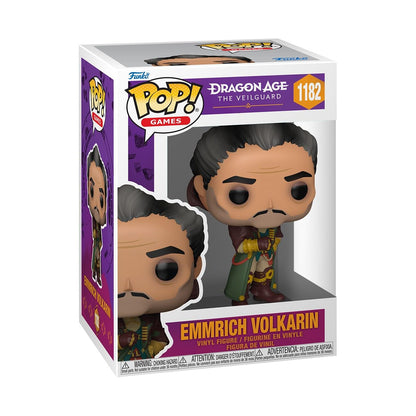 Funko Pop! Games: Dragon Age: The Veilguard - Emmrich Volkarin - Collectable Vinyl Figure - Gift Idea - Official Merchandise - Toys for Kids & Adults