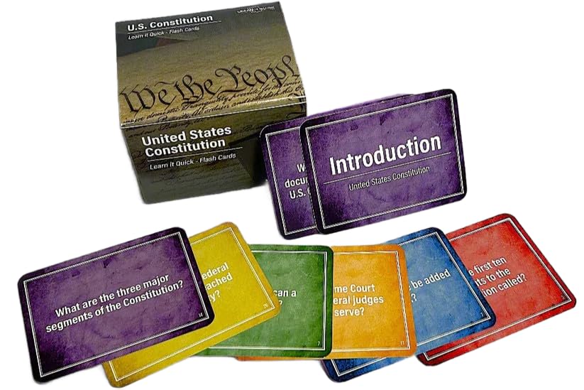 U.S. Constitution Flashcards | Learn It Quick | 201 Card Set | Flashcards