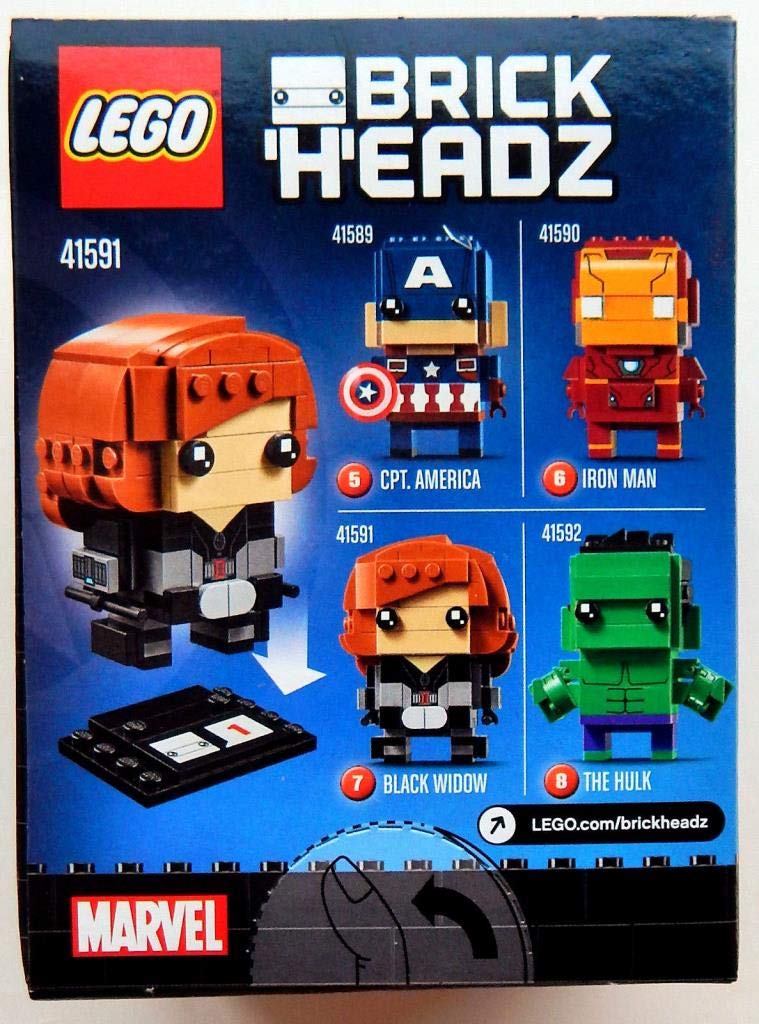 LEGO BrickHeadz Black Widow 41591 Building Kit
