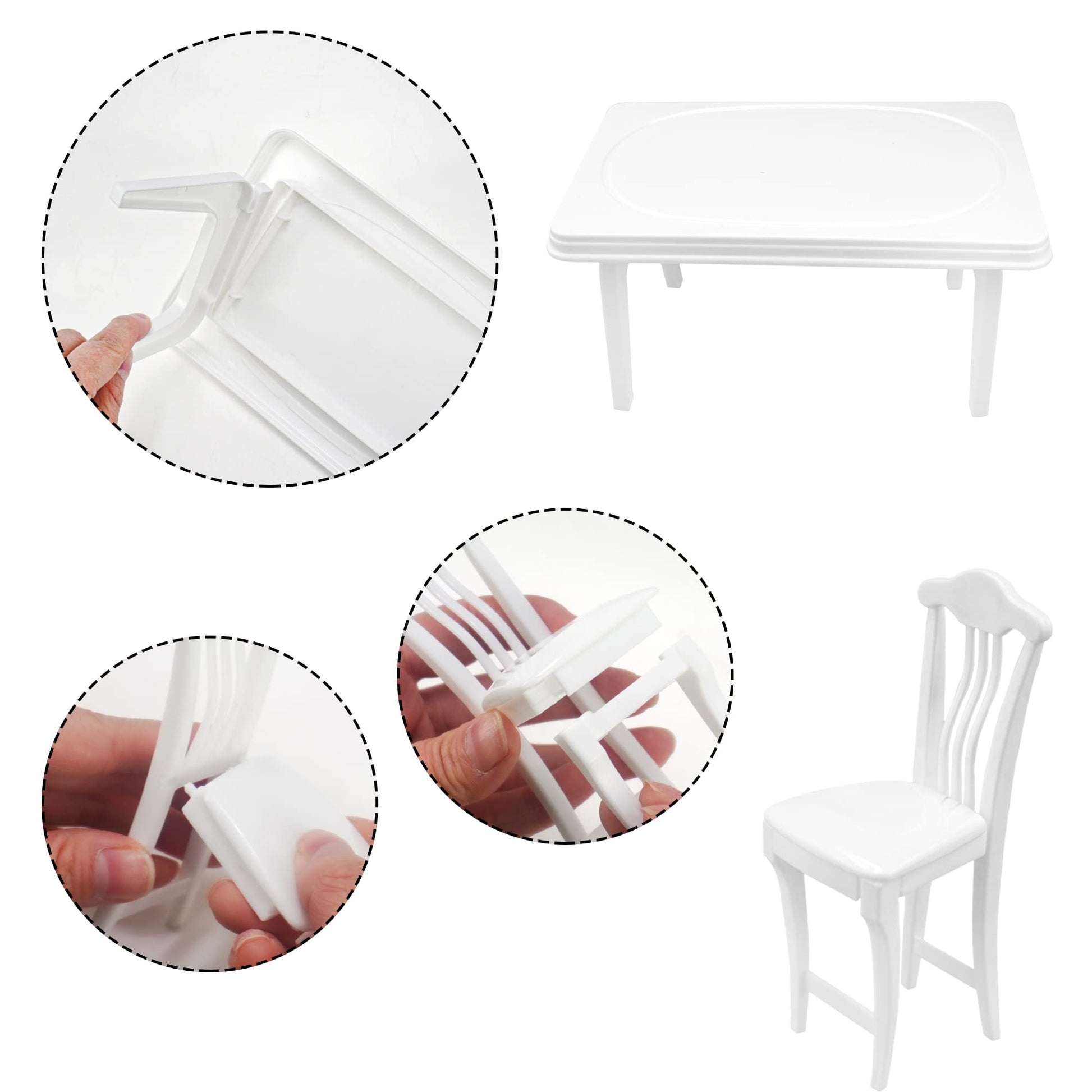 30 Pcs Miniature Food Drinks Laptop Computer Books Toys Dollhouse Miniature Furniture Plastic Table Fits Accessories Scale Dollhouse Playsets Girl