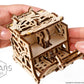 UGEARS 3D Puzzle for Board Games - Dice Keeper for 8 Dice Unique Mechanical Devices Dice Holder for Family Tabletop Role-Playing Games - Dice Holder