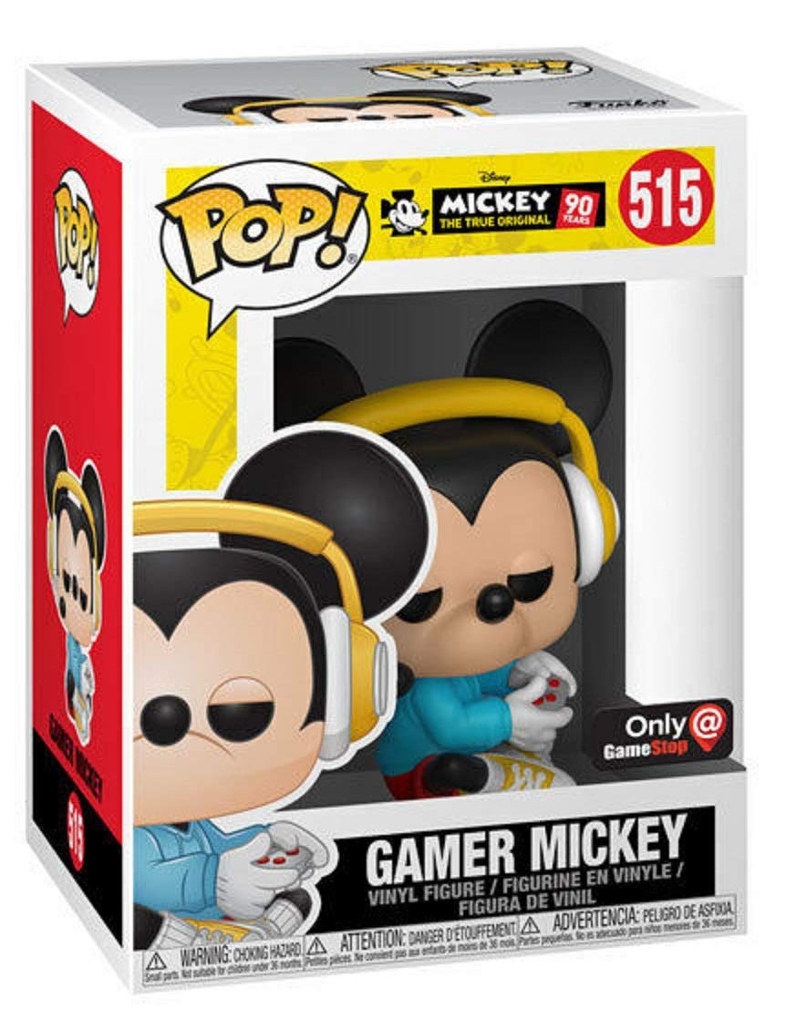 Funko Pop Disney: Mickey's 90Th - Gamer Mickey (Sitting)