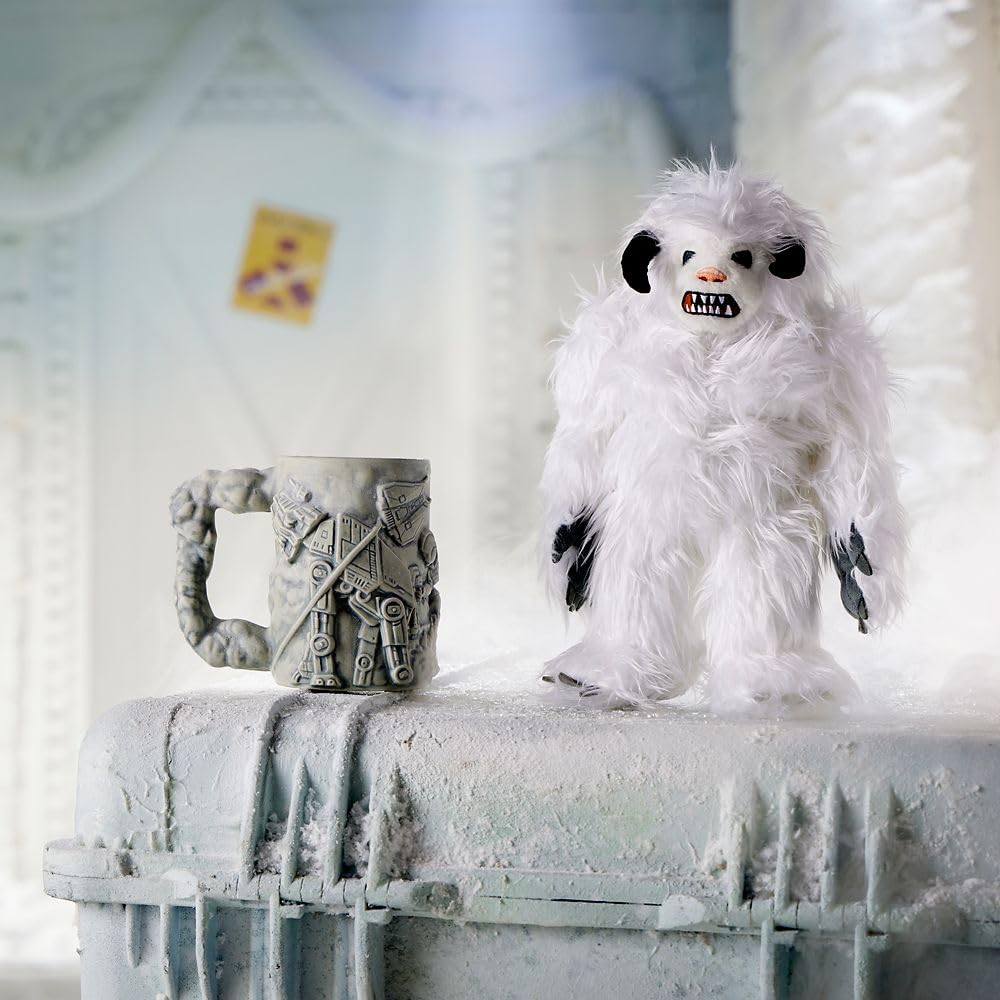Disney Store Official Star Wars: The Empire Strikes Back 45th Anniversary Wampa Plush - Stuffed Animal for Kids with Removable Arm, Embroidered