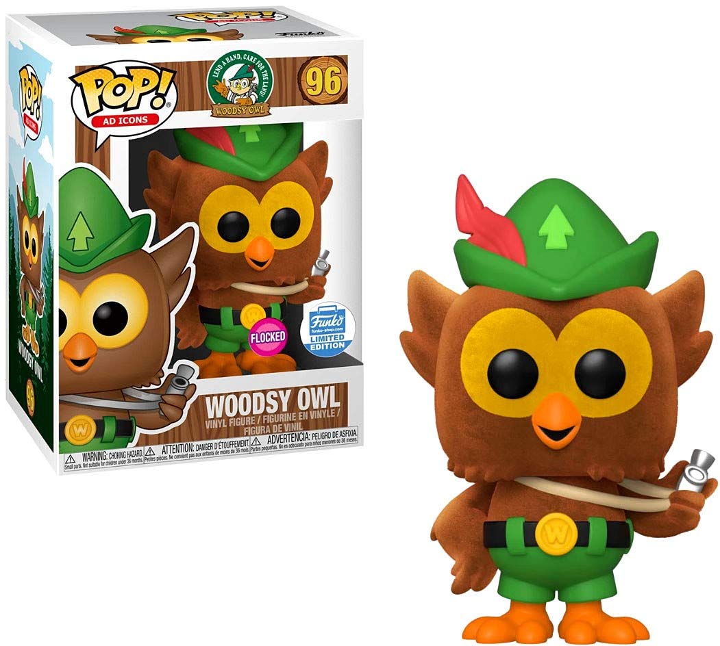 Ad Icons Woodsy Owl Flocked Exclusive