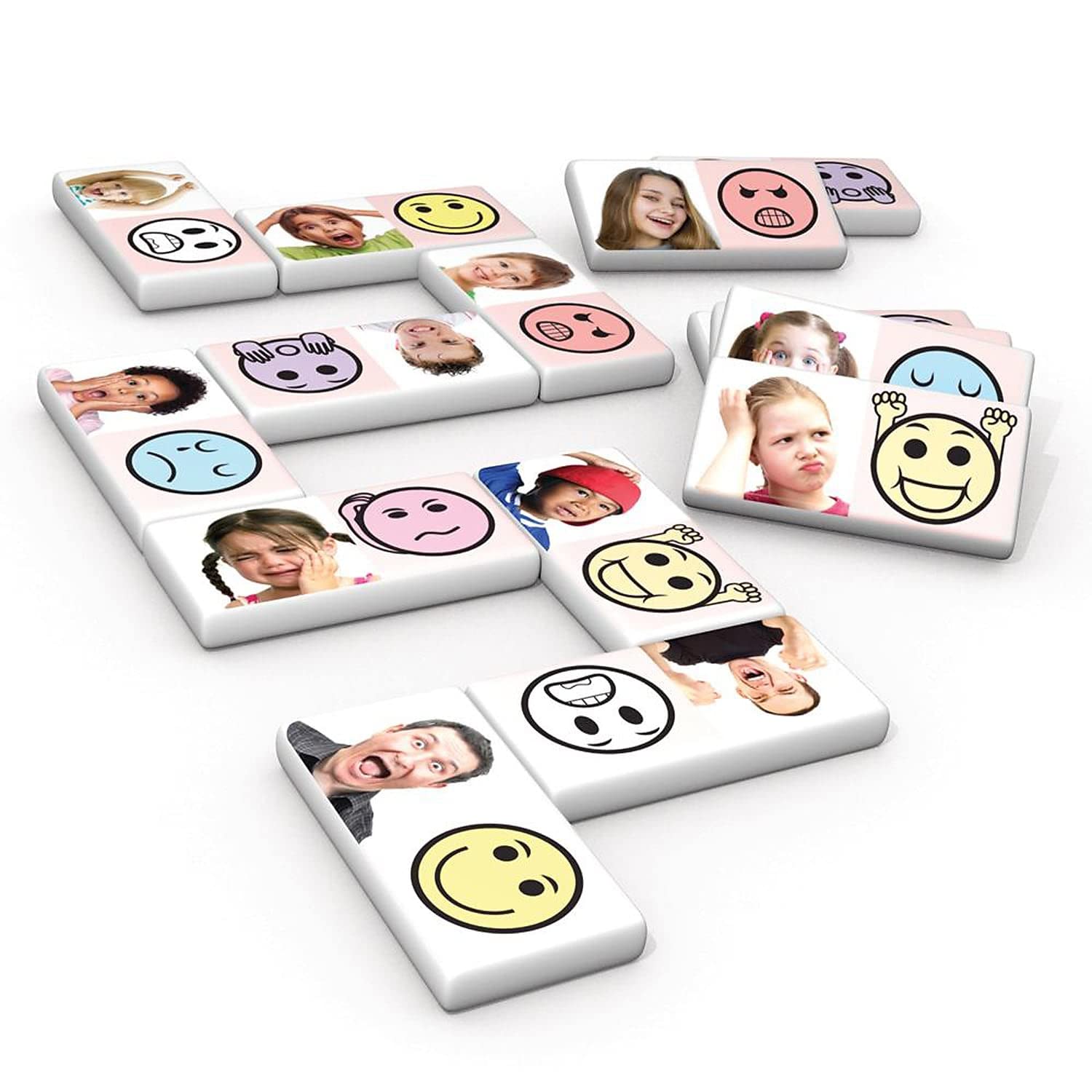 Junior Learning Emotion Dominoes,4.7 x 1.5 x 7.8 inches