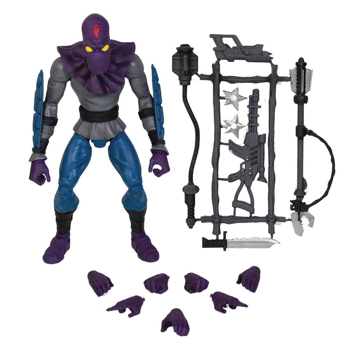 Super7 Teenage Mutant Ninja Turtles: Foot Soldier Ultimates Action Figure,Multicolor