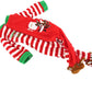 American Fashion World Santa’s Little Helper Onesie for 14-Inch Dolls | Premium Quality & Trendy Design | Dolls Clothes for Popular Brands