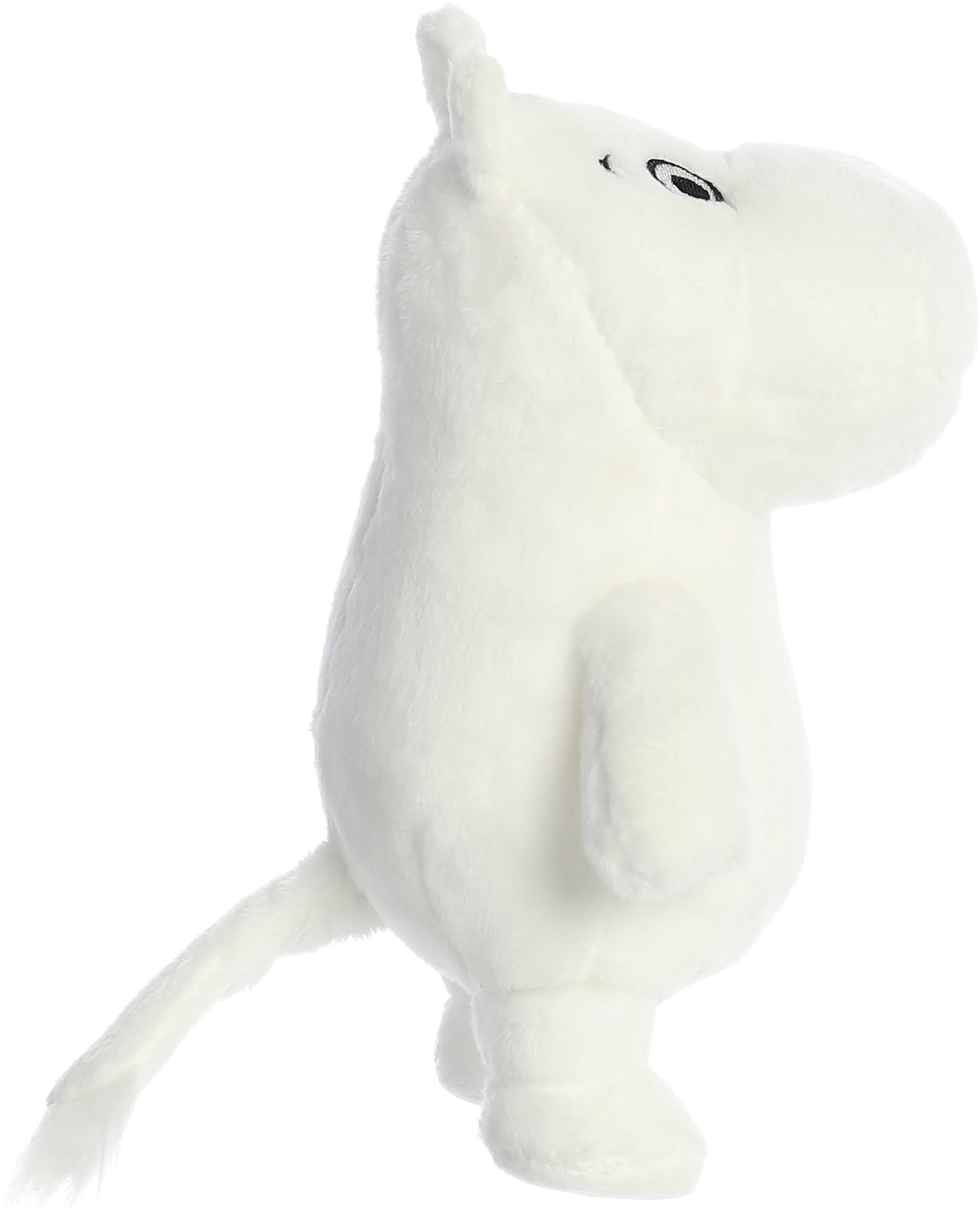 Aurora® Adorable Moomin® Moomin Stuffed Animal - Irresistible Companion - Endless Play - White 6 Inches