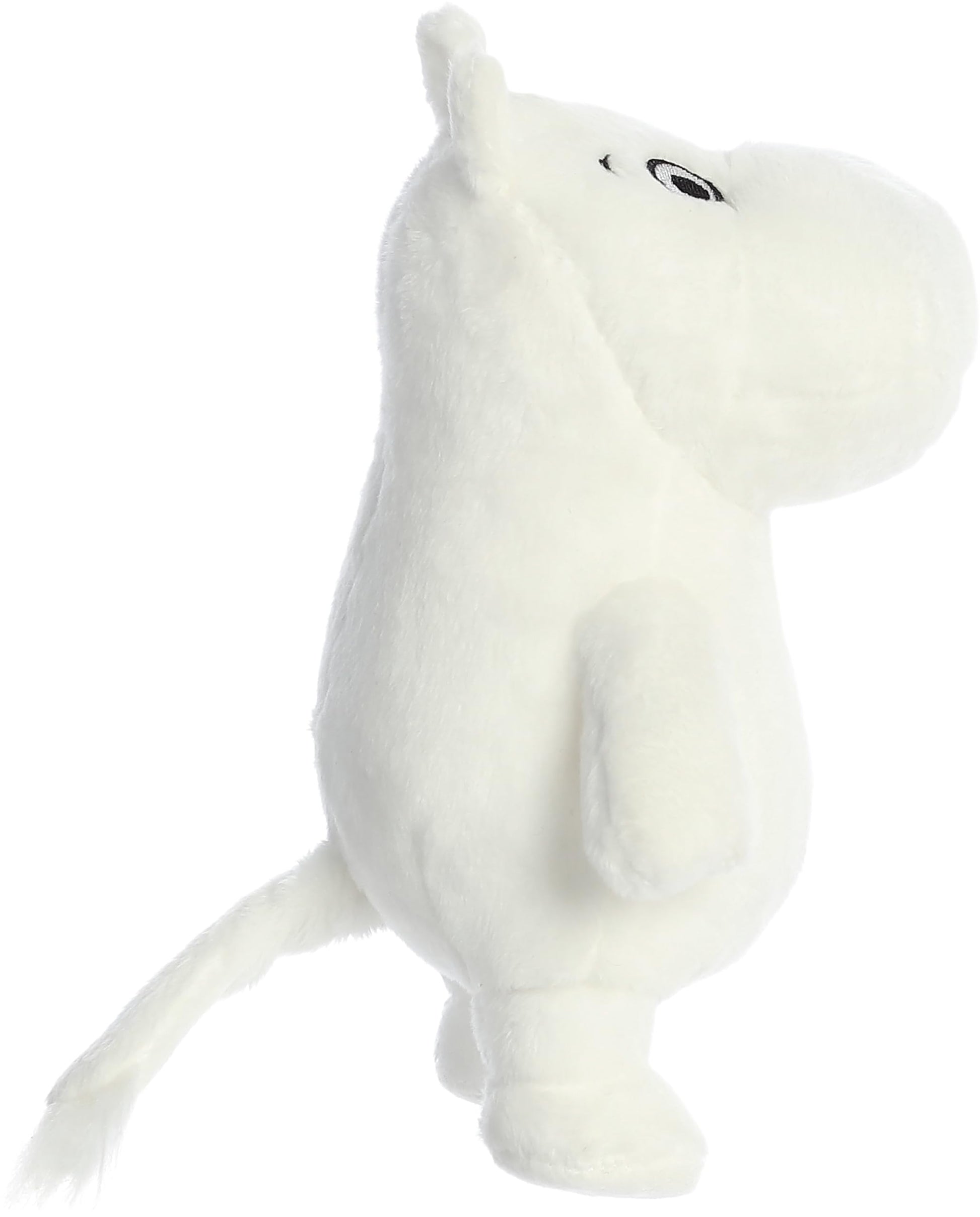 Aurora® Adorable Moomin® Moomin Stuffed Animal - Irresistible Companion - Endless Play - White 6 Inches