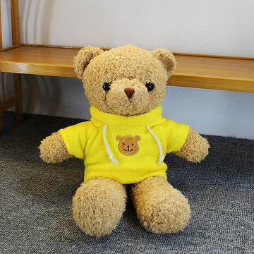 Sibupue Teddy Bear Stuffed Animals Soft Plush Cute Teddy Bear Doll for Boys Girls 11.8in (taidi Xiong huanse)