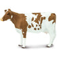 Safari Ltd. Ayrshire Cow Figurine - Lifelike 5.25" Model Figure - Educational Toy for Boys, Girls, and Kids Ages 3+